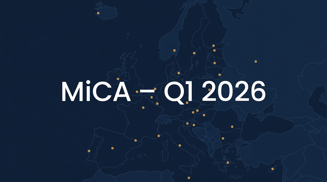 EU Crypto Market Under MiCA – April 2026 Status Report